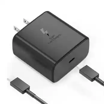 Cargador Carga Rapida De 45w Con Cable Tipo C A Tipo C