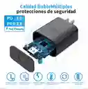 Cargador Carga Rapida De 45w Con Cable Tipo C A Tipo C