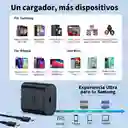 Cargador Carga Rapida De 45w Con Cable Tipo C A Tipo C