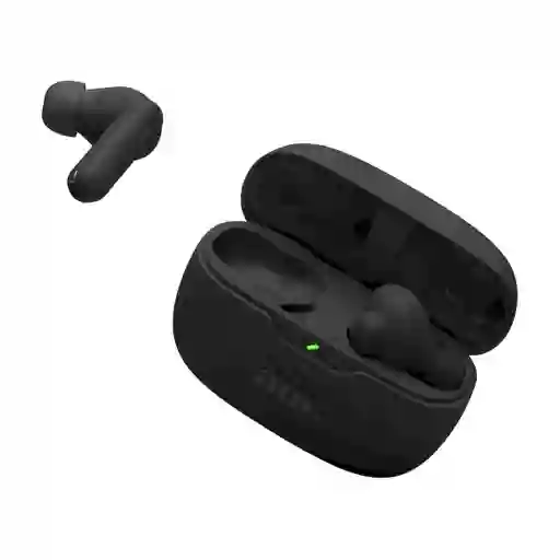 Audifonos Inalambricos Jbl Wave Beam2 Cancelacion Ruido Ip54 - Negro