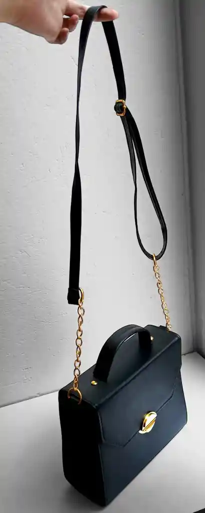 Bolso Black Luxe Handbag