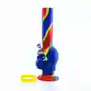 Bong En Silicona Calavera - Multiocolor