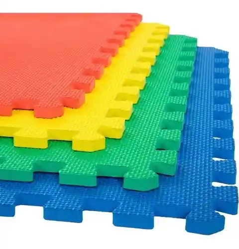Tapete De Foami Gateo Bebé X 4 Fichas De 39x39 Cm C/u