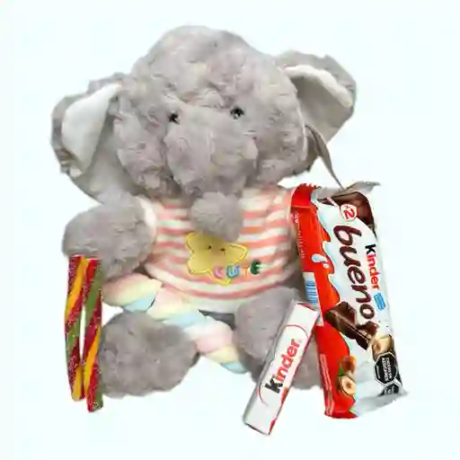 Peluche Elefante Con Camisa