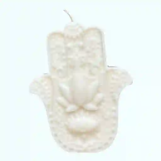 Mano Hamsa Blanca