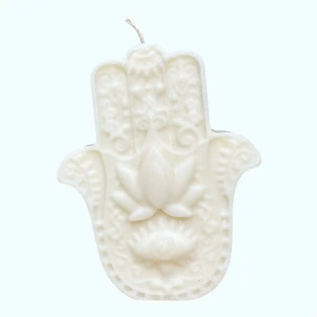 Mano Hamsa Blanca