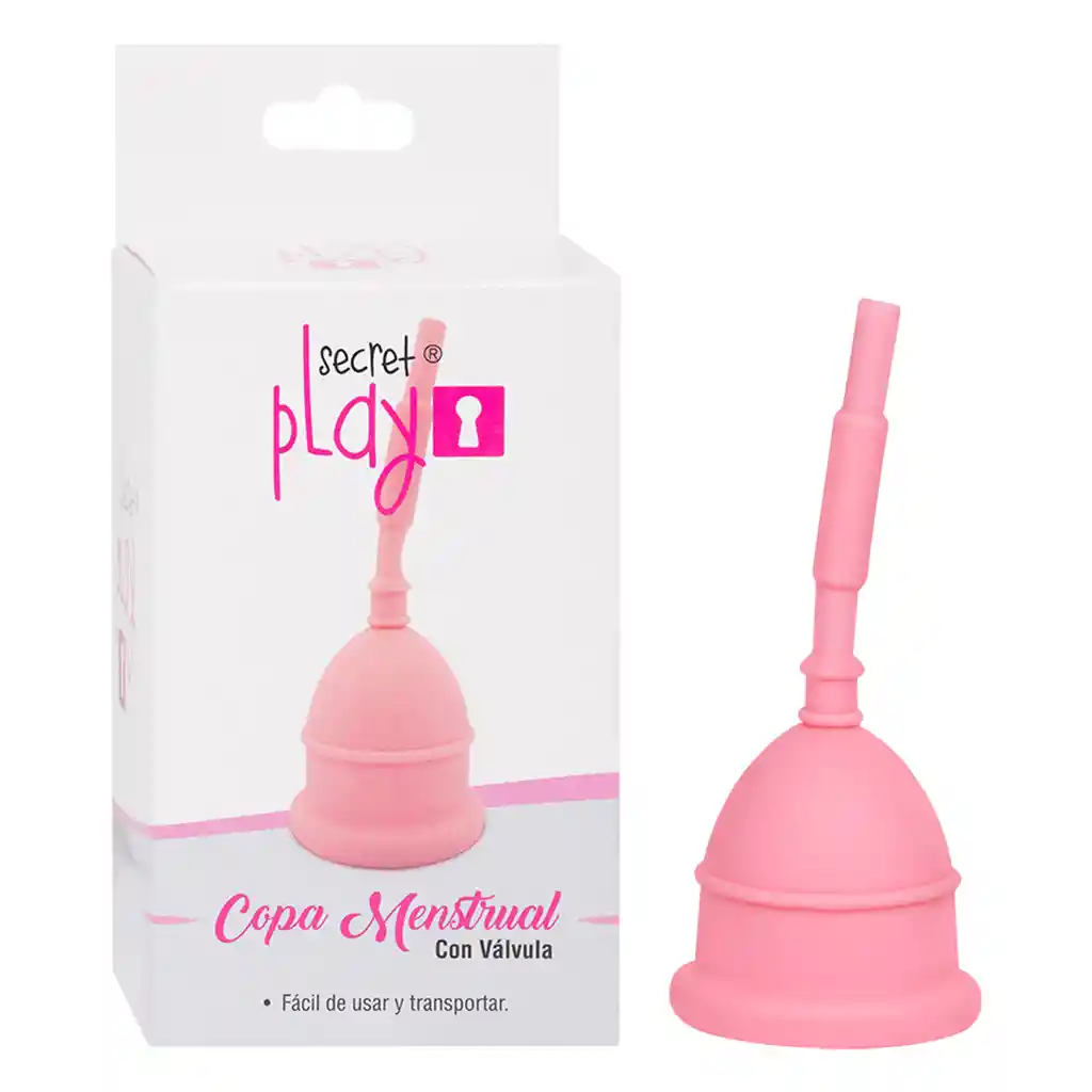 Copa Menstrual Con Válvula