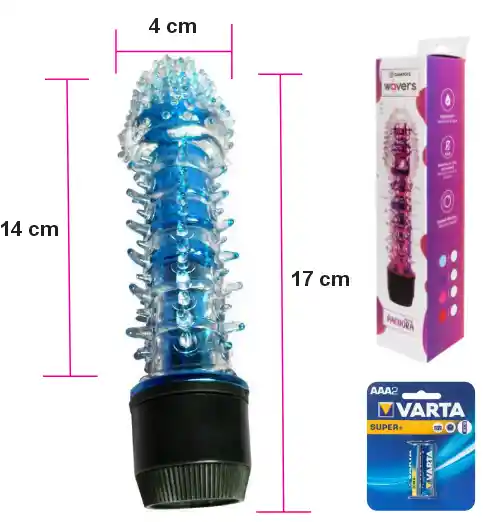 Vibrador Pandora Azul