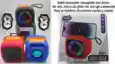 Bafle Bluetooth Recargable Rgb Con Pedestal Para Telefono