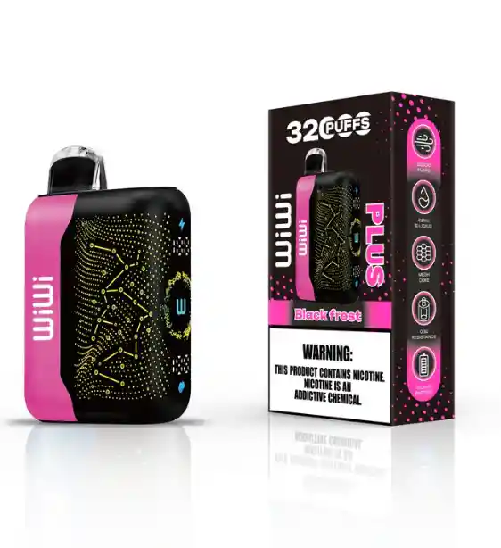 Vape Wiwi Plus Black Frost 32.000 Puffs
