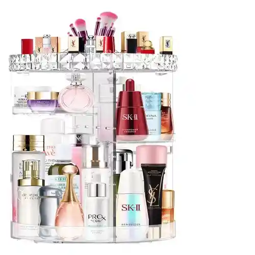 Organizador De Maquillaje Acrilico 360