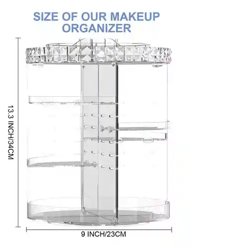 Organizador De Maquillaje Acrilico 360