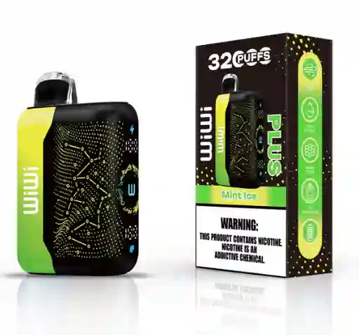 Vape Wiwi Plus Mint Ice 32.000 Puffs
