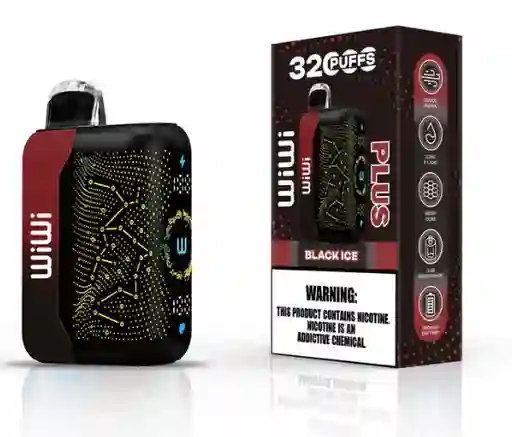 Vape Wiwi Plus Black Ice 32.000 Puffs