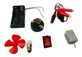 Kit Circuito Eléctrico Escolar Con Motor