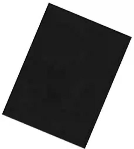 Fomy Liso Color Negro 1/8