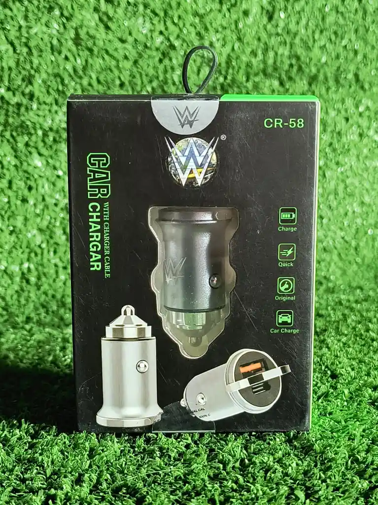 Adaptador Carro 60w | Cargador Para Carros | Compatible Para Todos Los Celulares