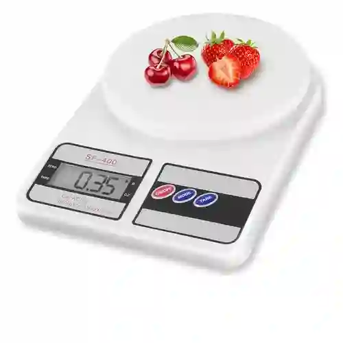 Bascula Gramera De Cocina Caja Amarilla