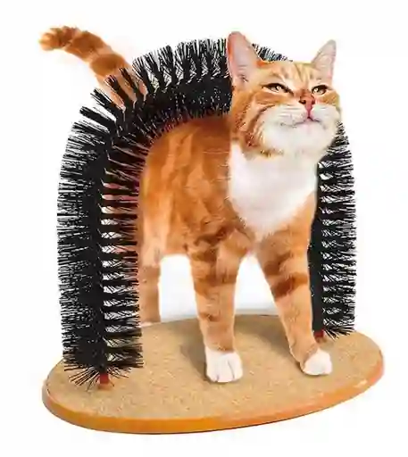 Rascador Para Gato Masajeador Cepillo Gatos Rascador En Arco