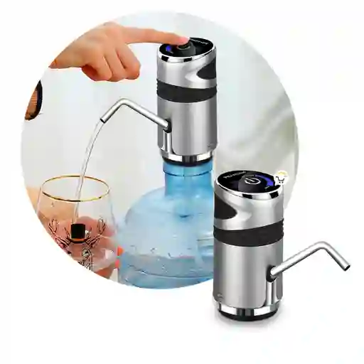 Dispensador De Agua Digital Táctil Para Botellón Recargable