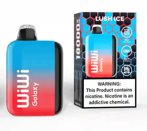 Vape Wiwi Galaxy Lush Ice 18.000 Puffs