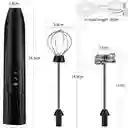 Mezclador Electrico Batidor Recargable Espumador Carga Usb