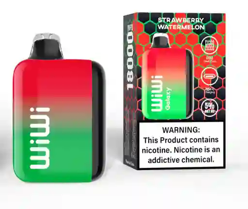 Vape Wiwi Galaxy Strawberry Watermelon 18.000 Puffs