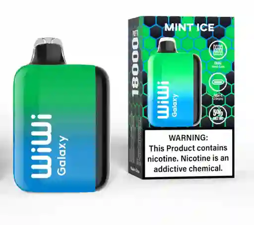 Vape Wiwi Galaxy Mint Ice 18.000 Puffs