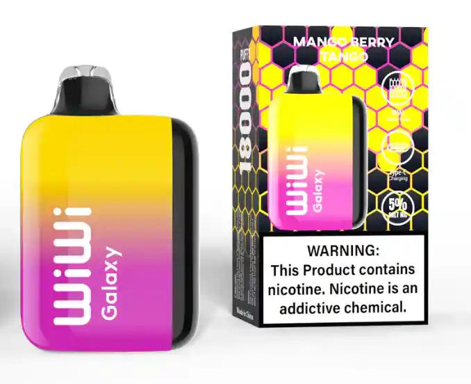 Vape Wiwi Galaxy Mango Berry Tango 18.000 Puffs