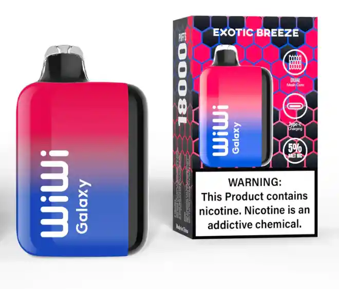 Vape Wiwi Galaxy Exotic Breeze 18.000 Puffs