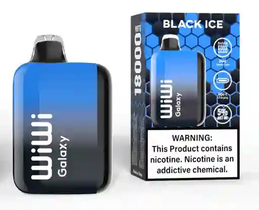 Vape Wiwi Galaxy Black Ice 18.000 Puffs