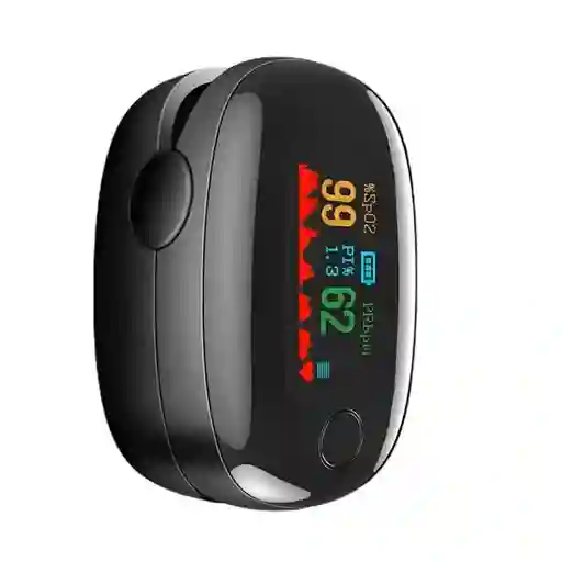 Oxímetro De Dedo De Pulso Ritmo Cardiaco Portatil + Baterias