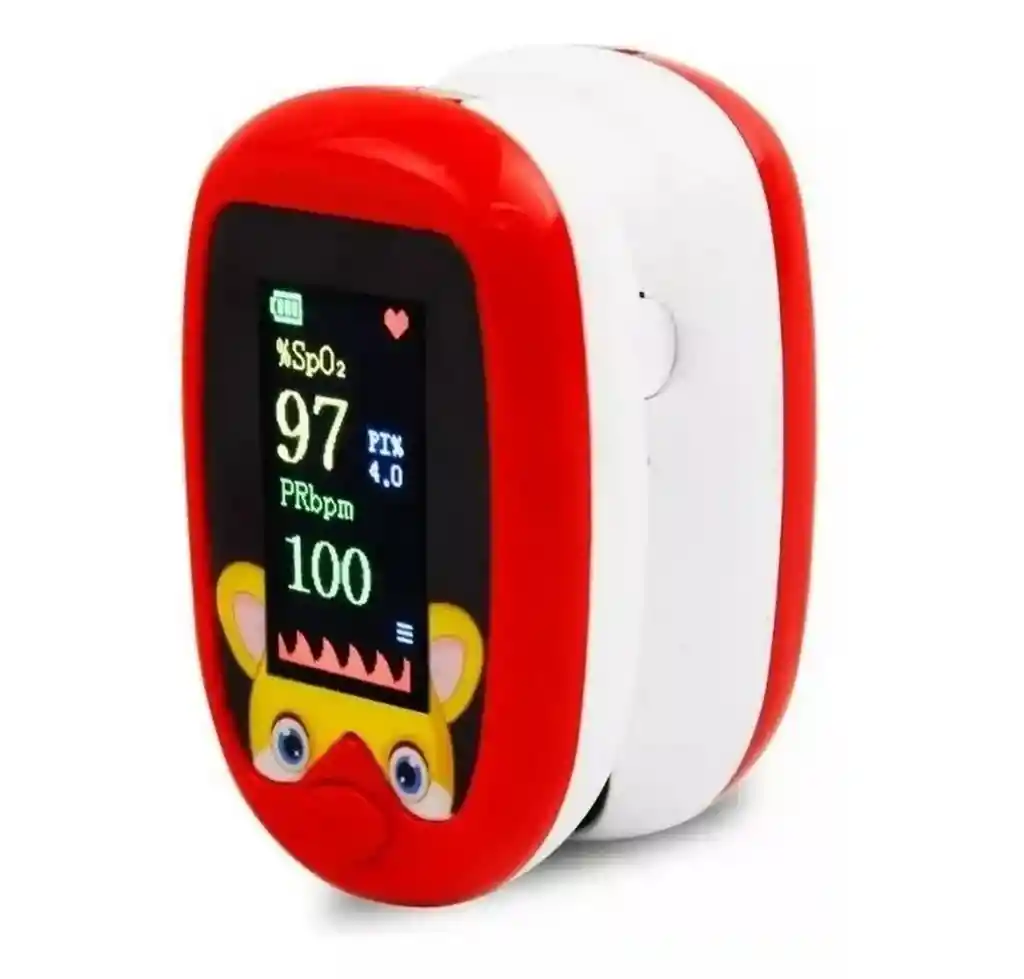 Oxímetro De Pulso Ritmo Cardiaco Para Bebes Niños Recargable