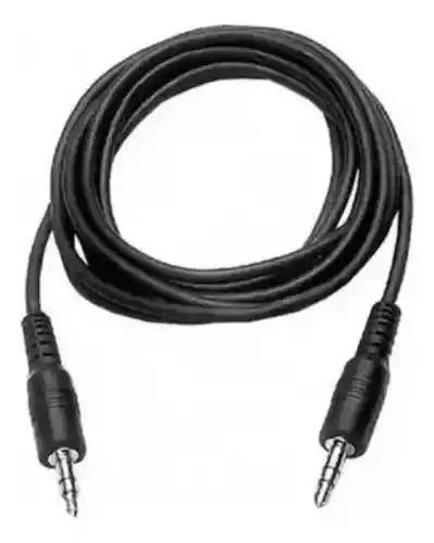 Cable Auxiliar De Audio Estéreo Plug 3.5mm A Plug 3.5mm 1mts