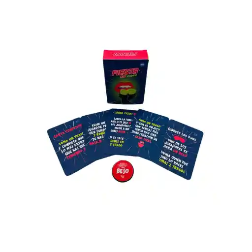 Juego De Cartas Fiesta Hot Drinks