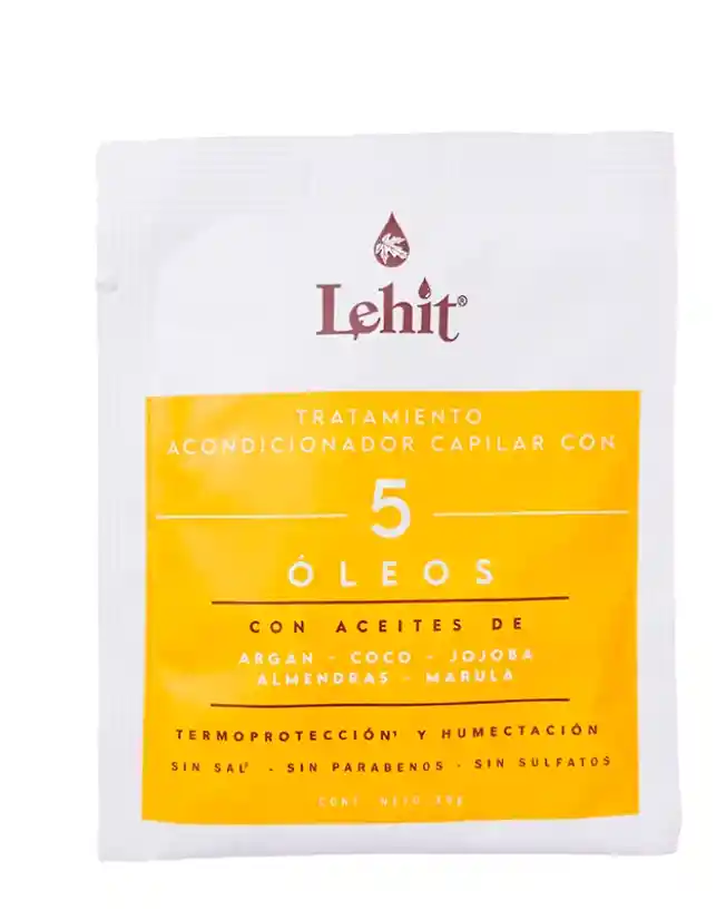 Tratamiento 5 Óleos 30g Sobre Lehít