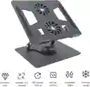 Base Soporte Portátil Laptop Plegable Stand Negra