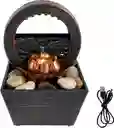 Fuente De Agua Luz Led Mesa Cascada Decoracion
