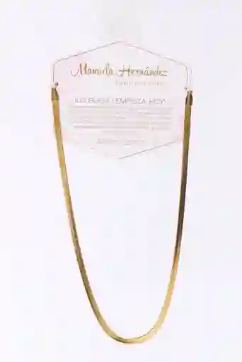 Collar Choker Statement Plana 3mm