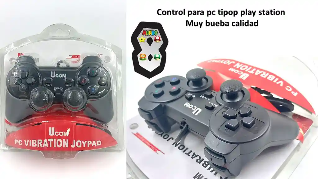 Control Pc Usb Tipo Play