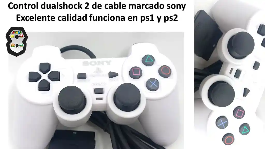 Control Play 2 Blanco Aaa Sony
