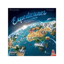 Juego De Mesa Expediciones Alrededor Del Mundo