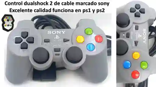Control Play 2 Sony Gris