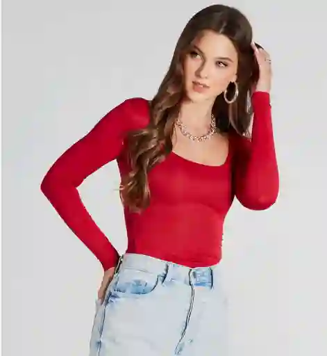 Body Malka Rojo Talla S/m