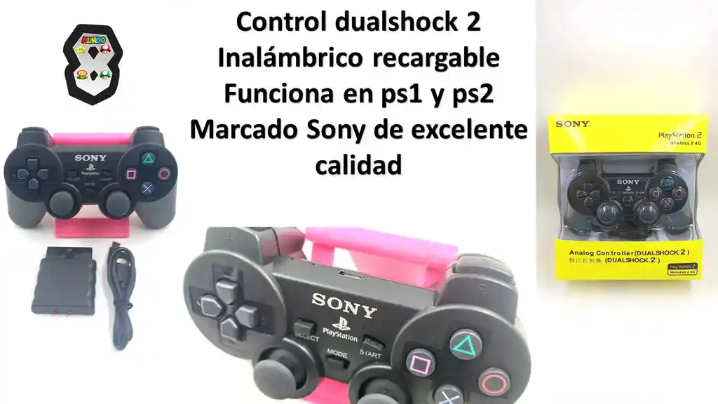 Control Play 2 Inalambrico Recargable