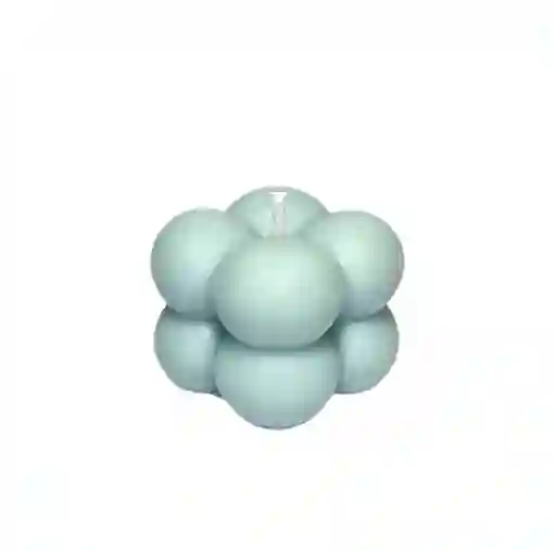 Velas Aromáticas De Burbujas Pequeñas Verde