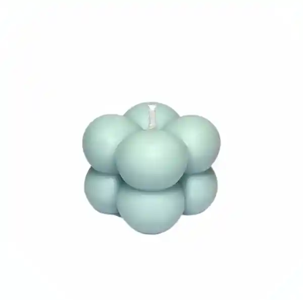 Velas Aromáticas De Burbujas Pequeñas Verde