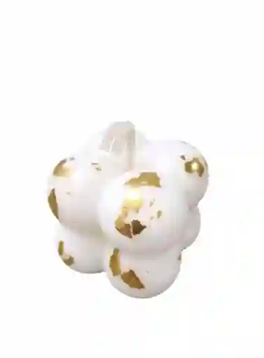 Velas Aromáticas De Burbujas Pequeñas Oro