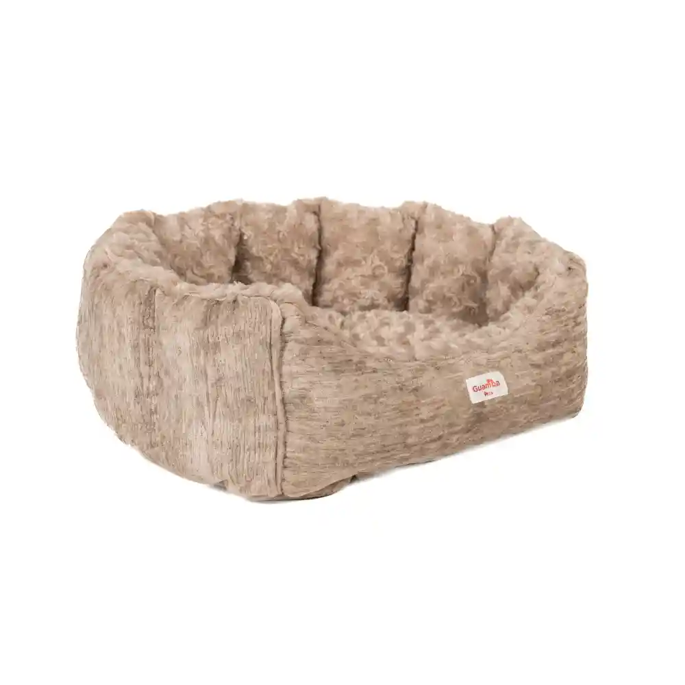 Cama Para Mascotas Guamba Paris Taupe - 60x70 Cm