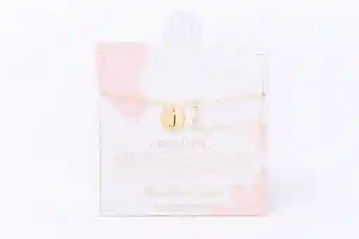 Pulsera Medallon Inicial